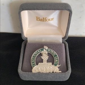 Balfour 1996 Atlanta Olympic Coca Cola Pinette